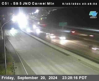 SB 5 at Carmel Mountain Rd.