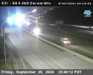 SB 5 at Carmel Mountain Rd.