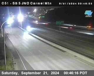 SB 5 at Carmel Mountain Rd.