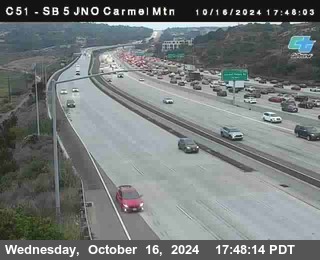 SB 5 at Carmel Mountain Rd.