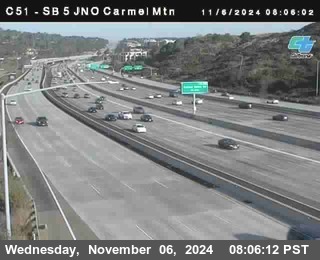 SB 5 at Carmel Mountain Rd.