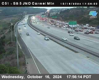 SB 5 at Carmel Mountain Rd.