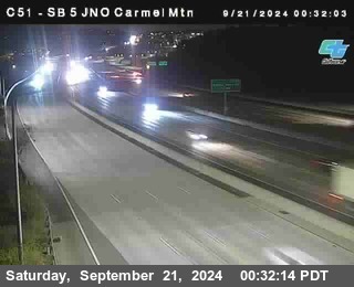 SB 5 at Carmel Mountain Rd.