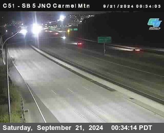 SB 5 at Carmel Mountain Rd.