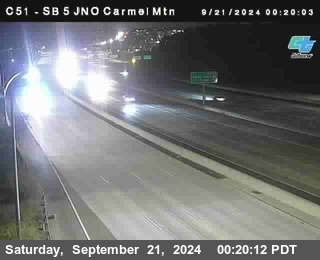 SB 5 at Carmel Mountain Rd.