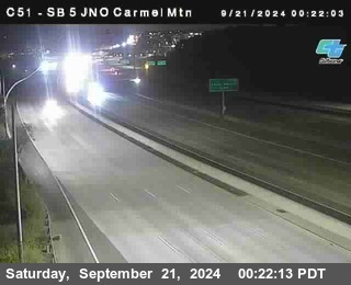 SB 5 at Carmel Mountain Rd.