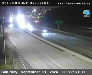 SB 5 at Carmel Mountain Rd.