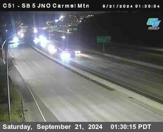 SB 5 at Carmel Mountain Rd.