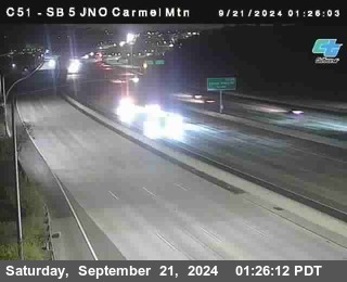 SB 5 at Carmel Mountain Rd.