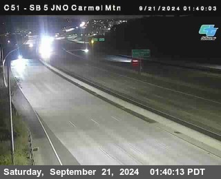 SB 5 at Carmel Mountain Rd.