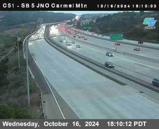 SB 5 at Carmel Mountain Rd.