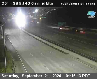 SB 5 at Carmel Mountain Rd.