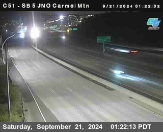 SB 5 at Carmel Mountain Rd.