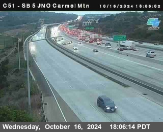 SB 5 at Carmel Mountain Rd.