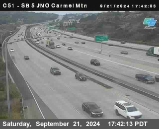 SB 5 at Carmel Mountain Rd.