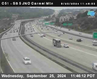 SB 5 at Carmel Mountain Rd.