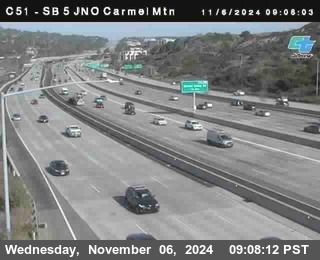 SB 5 at Carmel Mountain Rd.