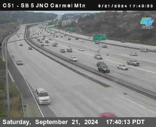 SB 5 at Carmel Mountain Rd.