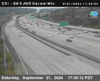 SB 5 at Carmel Mountain Rd.