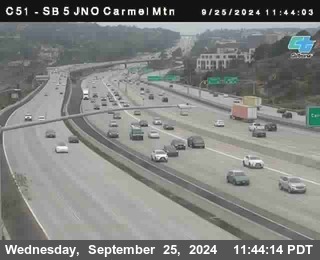 SB 5 at Carmel Mountain Rd.