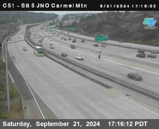 SB 5 at Carmel Mountain Rd.