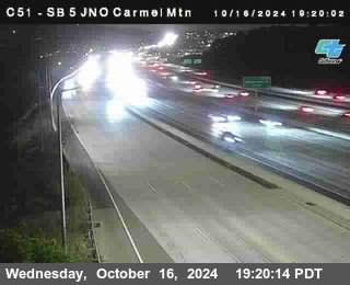 SB 5 at Carmel Mountain Rd.