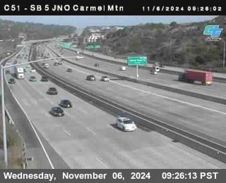 SB 5 at Carmel Mountain Rd.