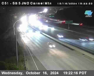 SB 5 at Carmel Mountain Rd.