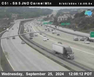 SB 5 at Carmel Mountain Rd.