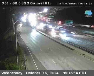 SB 5 at Carmel Mountain Rd.