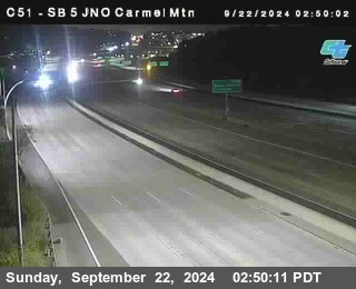 SB 5 at Carmel Mountain Rd.