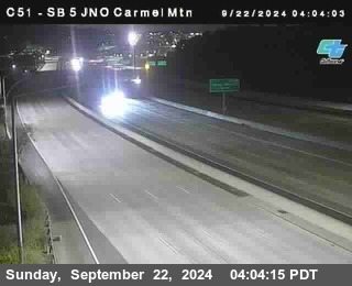 SB 5 at Carmel Mountain Rd.