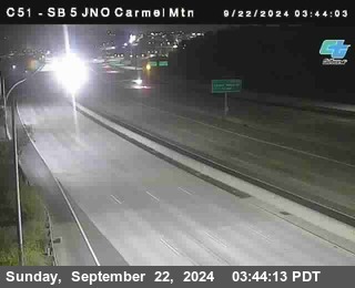 SB 5 at Carmel Mountain Rd.