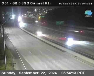 SB 5 at Carmel Mountain Rd.