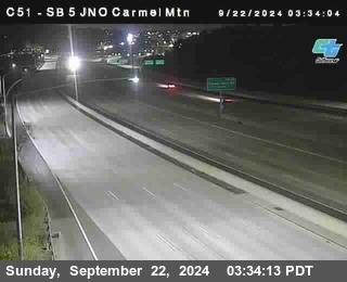 SB 5 at Carmel Mountain Rd.