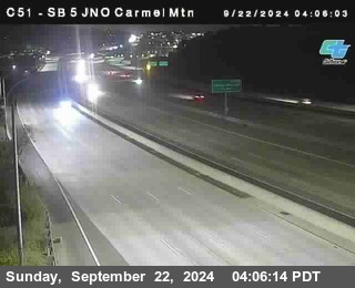 SB 5 at Carmel Mountain Rd.