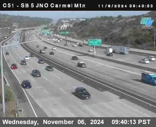 SB 5 at Carmel Mountain Rd.