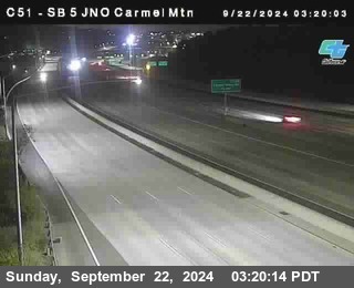 SB 5 at Carmel Mountain Rd.