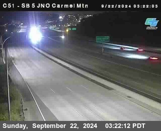 SB 5 at Carmel Mountain Rd.