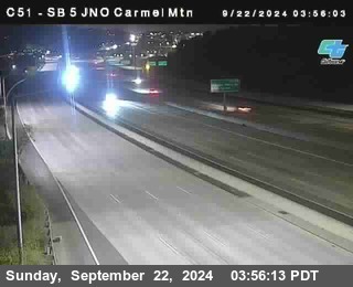 SB 5 at Carmel Mountain Rd.