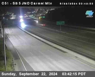 SB 5 at Carmel Mountain Rd.