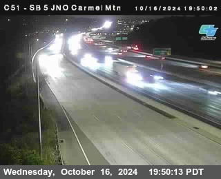 SB 5 at Carmel Mountain Rd.