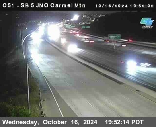 SB 5 at Carmel Mountain Rd.