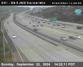 SB 5 at Carmel Mountain Rd.