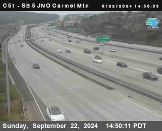 SB 5 at Carmel Mountain Rd.