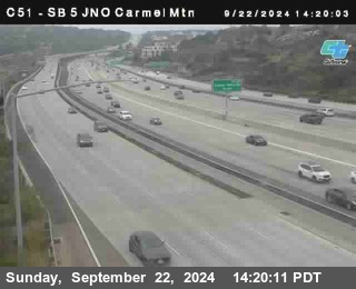 SB 5 at Carmel Mountain Rd.