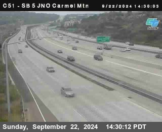 SB 5 at Carmel Mountain Rd.