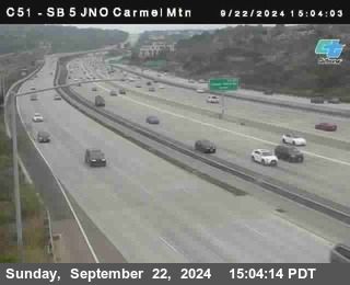 SB 5 at Carmel Mountain Rd.