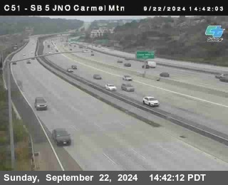 SB 5 at Carmel Mountain Rd.