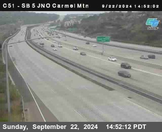 SB 5 at Carmel Mountain Rd.